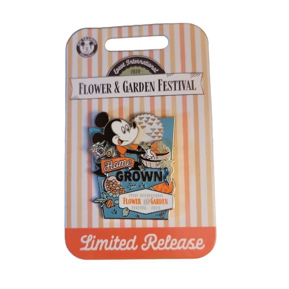 Mickey Epcot Flower & Garden Festival Limited Release Trading Pin NWT